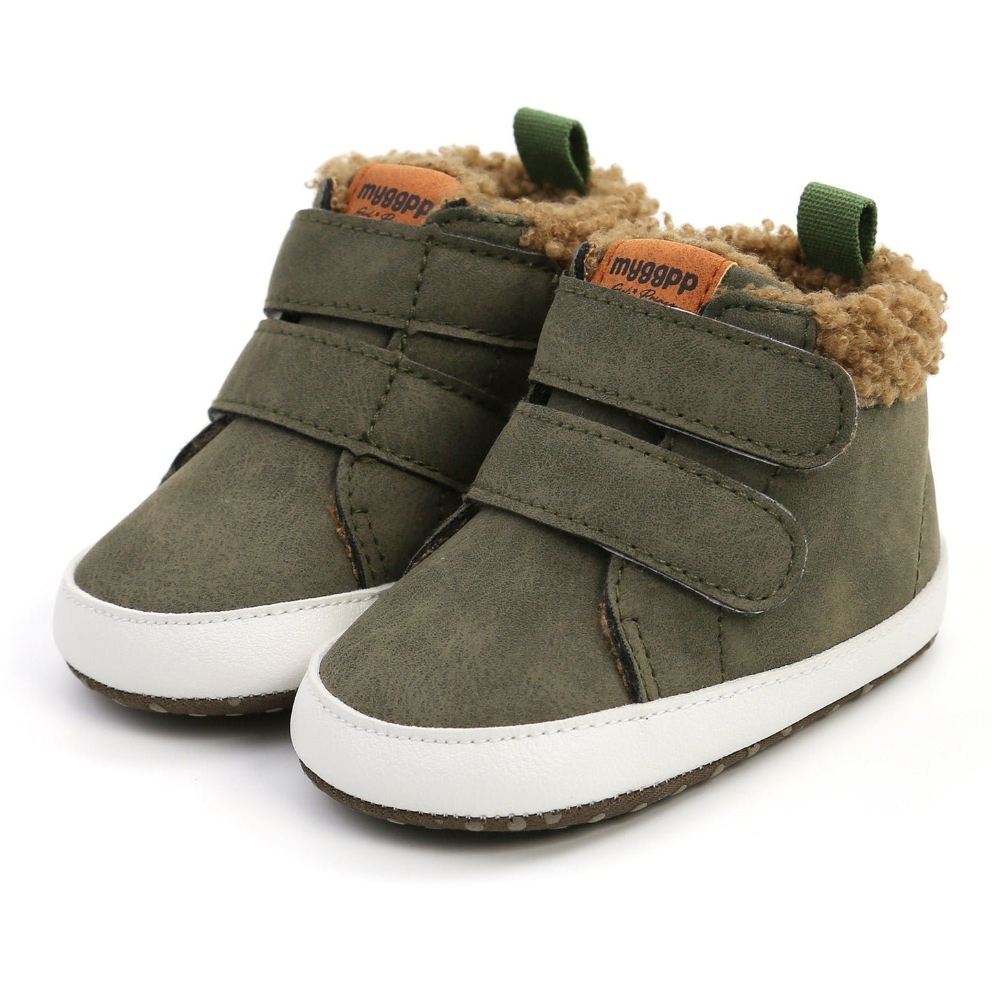 High Top Autumn And Winter Baby Shoes Baby Shoes Walking Shoes Warm Shoes M2035