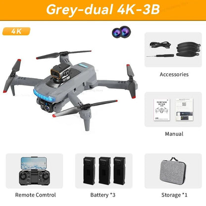 Lenovo P15 Drone Professional 8K GPS Dual Camera Obstacle Avoidance Optical Flow Positioning Brushless RC 10000M Free Shipping - AFFORDABLE QUALITY SHOP