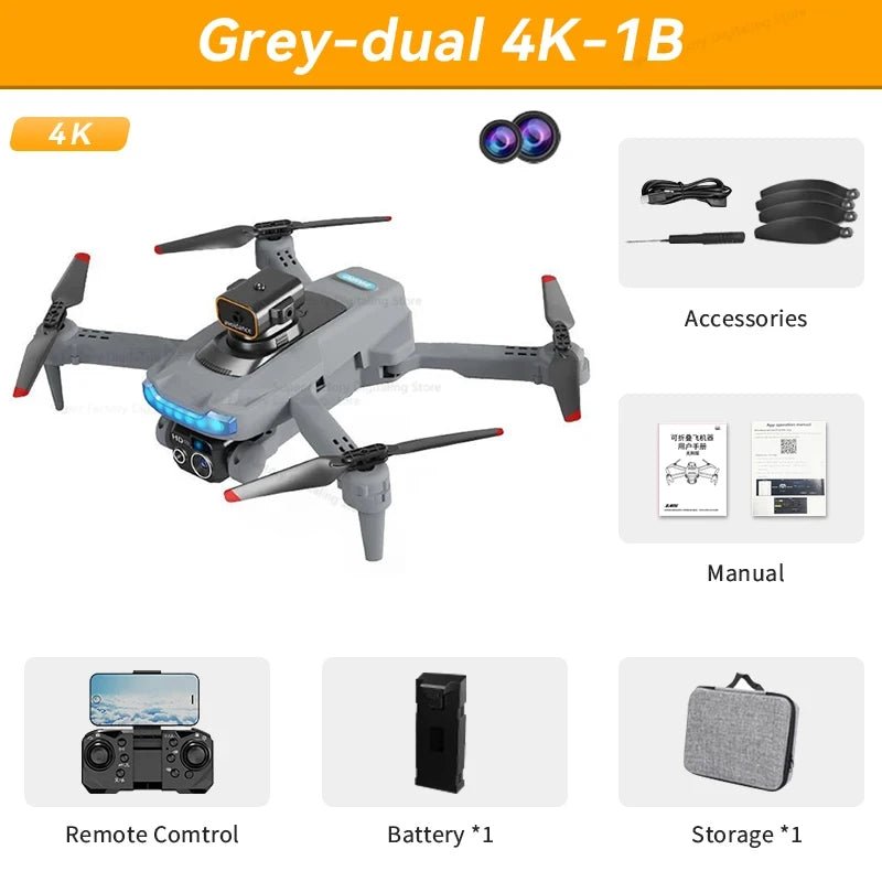 Lenovo P15 Drone Professional 8K GPS Dual Camera Obstacle Avoidance Optical Flow Positioning Brushless RC 10000M Free Shipping - AFFORDABLE QUALITY SHOP