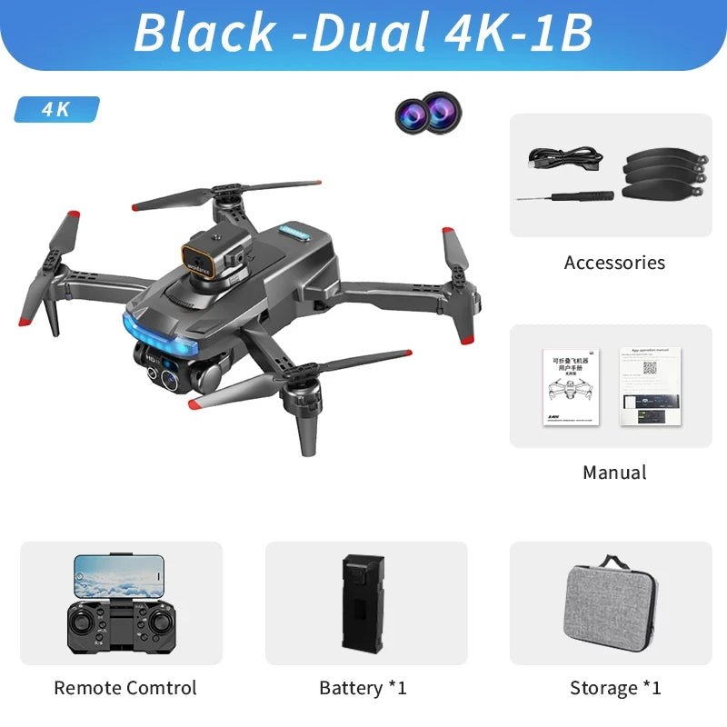 Lenovo P15 Drone Professional 8K GPS Dual Camera Obstacle Avoidance Optical Flow Positioning Brushless RC 10000M Free Shipping - AFFORDABLE QUALITY SHOP