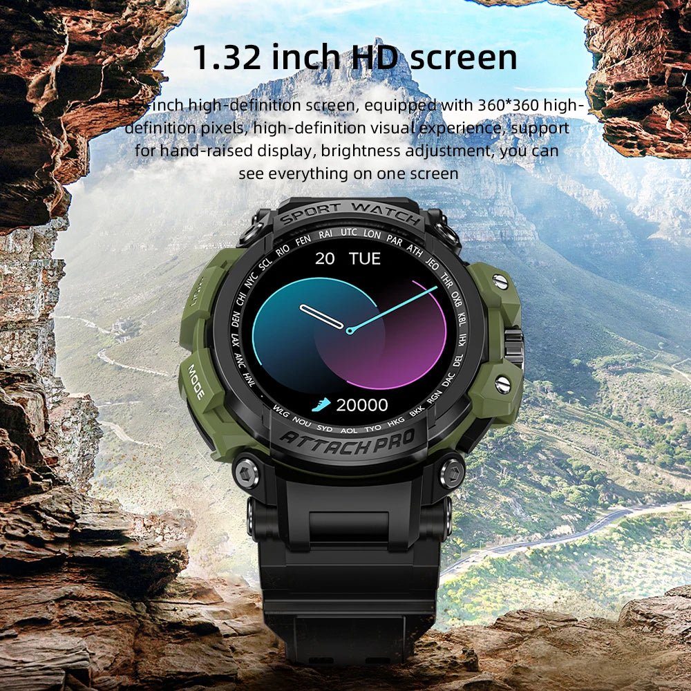 LOKMAT ATTACK Pro Sport Smart Watch Fitness Tracker Waterproof Smartwatches Touch Screen Heart Rate Monitor for Android Phone - AFFORDABLE QUALITY SHOP