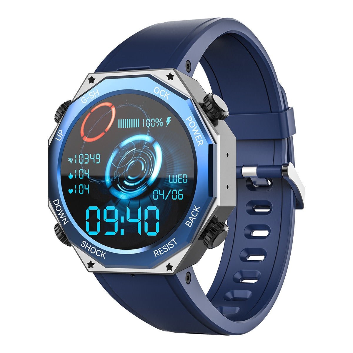 M1 Rugged Sports Smart Watch 1.45 inch 600mAH Outdoor Sports 5ATM Waterproof - AFFORDABLE QUALITY SHOP