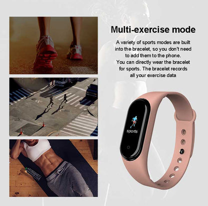 M5 Smart Band Fitness Tracker Smart Watch Sport Smart Bracelet Heart Rate Blood Pressure Smartband Monitor Health Wristband - AFFORDABLE QUALITY SHOP