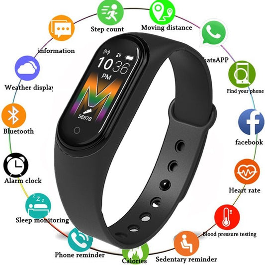 M5 Smart Band Fitness Tracker Smart Watch Sport Smart Bracelet Heart Rate Blood Pressure Smartband Monitor Health Wristband - AFFORDABLE QUALITY SHOP