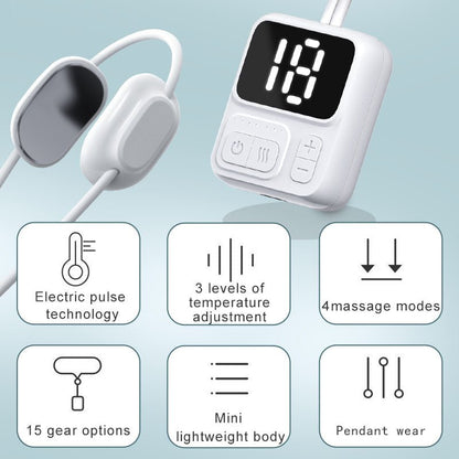 Massager Home Cervical Massager Mini Micro-Current Pulse Hot Compress Portable Pendant Hanging Neck Protector - AFFORDABLE QUALITY SHOP