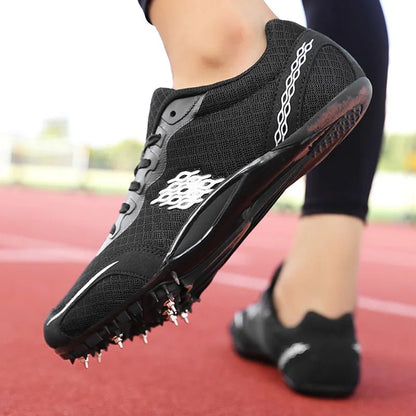 Men Track Field Shoes Women Spikes Sneakers Athlete Running Training Lightweight Racing Match Spike Sport Shoes Plus Size 36-45 - AFFORDABLE QUALITY SHOP