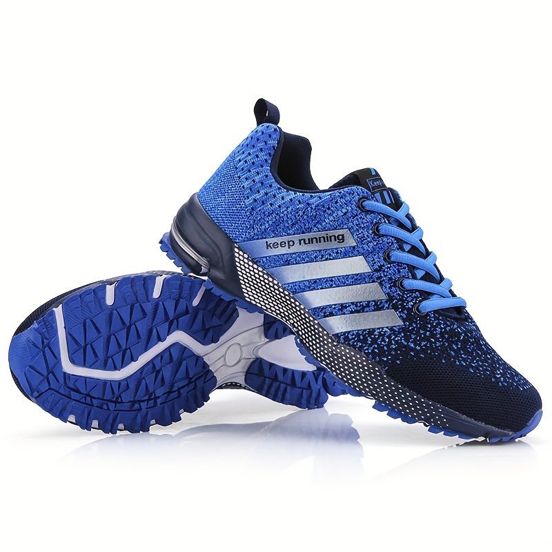 Men's And Women's Sneaker Knit Breathable Lace-up Lightweight Shoes Outdoor Comfy Shoes, Spring And Summer , For Halloween - AFFORDABLE QUALITY SHOP