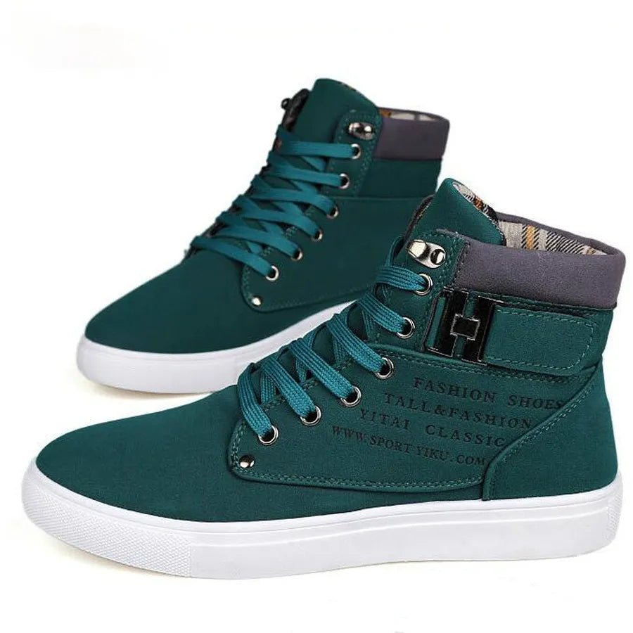 New Arrival Men's High Top Casual Shoes Spring/Autumn High Top Sneakers High Quality Retro Fashion Men Boots Zapatillas Hombre - AFFORDABLE QUALITY SHOP