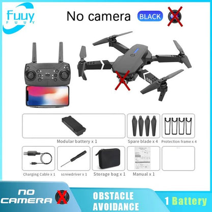 New E88 PRO Drone Professional 10K Wide Angle HD Camera Height Fixed Remote Control Foldable Quadrotor Helicopter Children's Toy - AFFORDABLE QUALITY SHOP