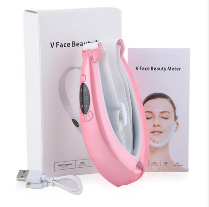 New Micro Current Colorful Light Beauty Slimming Instrument Tool Intelligent Tuina Hot Apply Lifting V-shaped Slimming - AFFORDABLE QUALITY SHOP