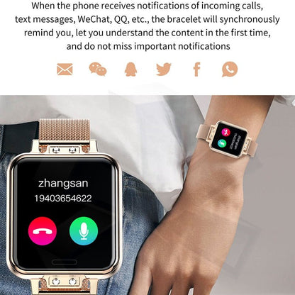 New Smart Watch Women Heart Rate Women Menstrual Cycle Multifunction Ladies Smartwatch Fitness Tracker For Android IOS - AFFORDABLE QUALITY SHOP