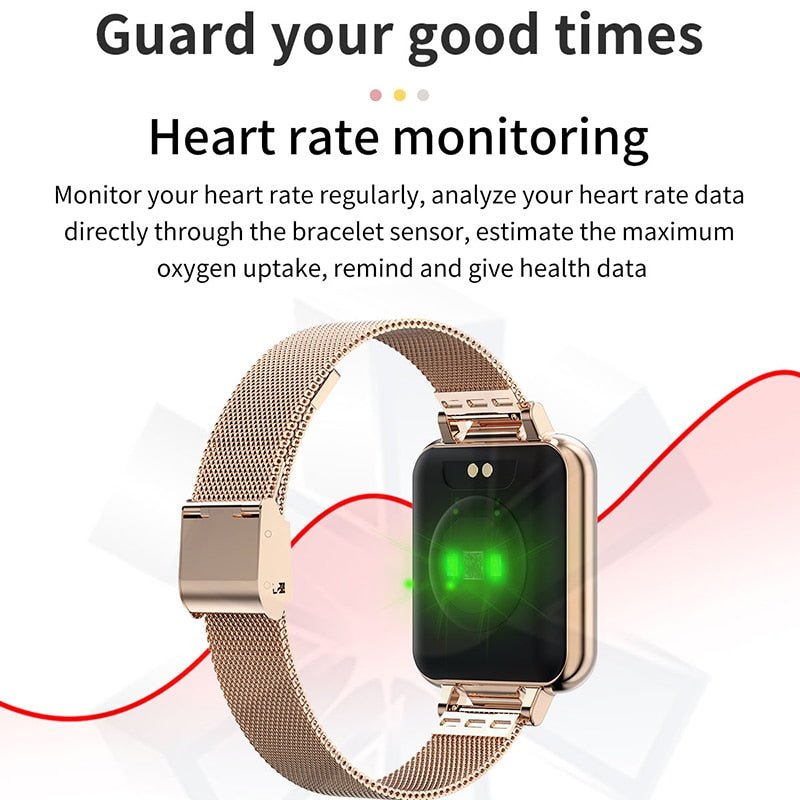 New Smart Watch Women Heart Rate Women Menstrual Cycle Multifunction Ladies Smartwatch Fitness Tracker For Android IOS - AFFORDABLE QUALITY SHOP