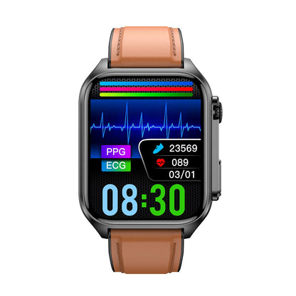 Non invasive blood sugar smart watch TK12ECG ECG blood pressure blood oxygen sleep monitoring call bracelet - AFFORDABLE QUALITY SHOP