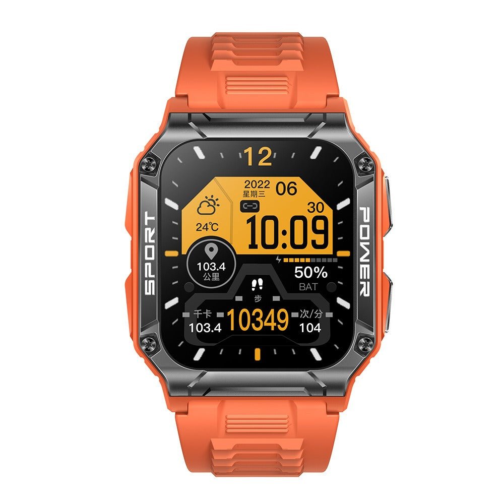 NX6 smart watch Bluetooth call 1.95 inch large screen compass heart rate blood oxygen IP68 waterproof - AFFORDABLE QUALITY SHOP