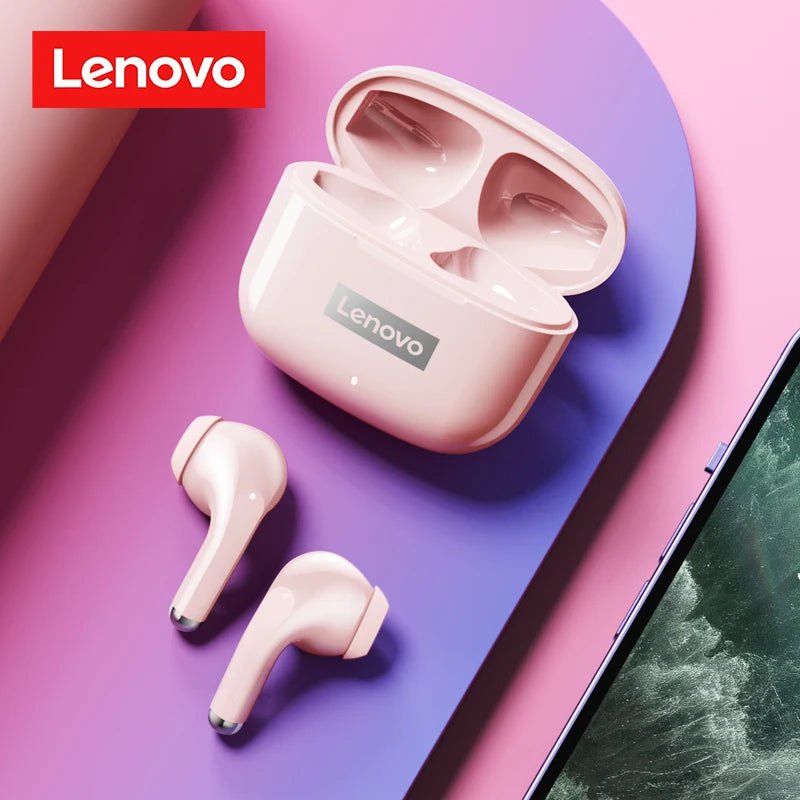 Original Lenovo LP40 Pro TWS Earphones Wireless Bluetooth 5.1 Sport Noise Reduction Headphones Touch Control 250mAH 2022 New - AFFORDABLE QUALITY SHOP