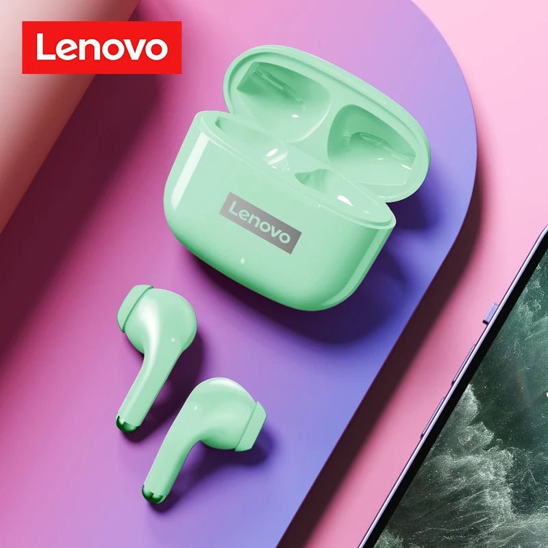 Original Lenovo LP40 Pro TWS Earphones Wireless Bluetooth 5.1 Sport Noise Reduction Headphones Touch Control 250mAH 2022 New - AFFORDABLE QUALITY SHOP