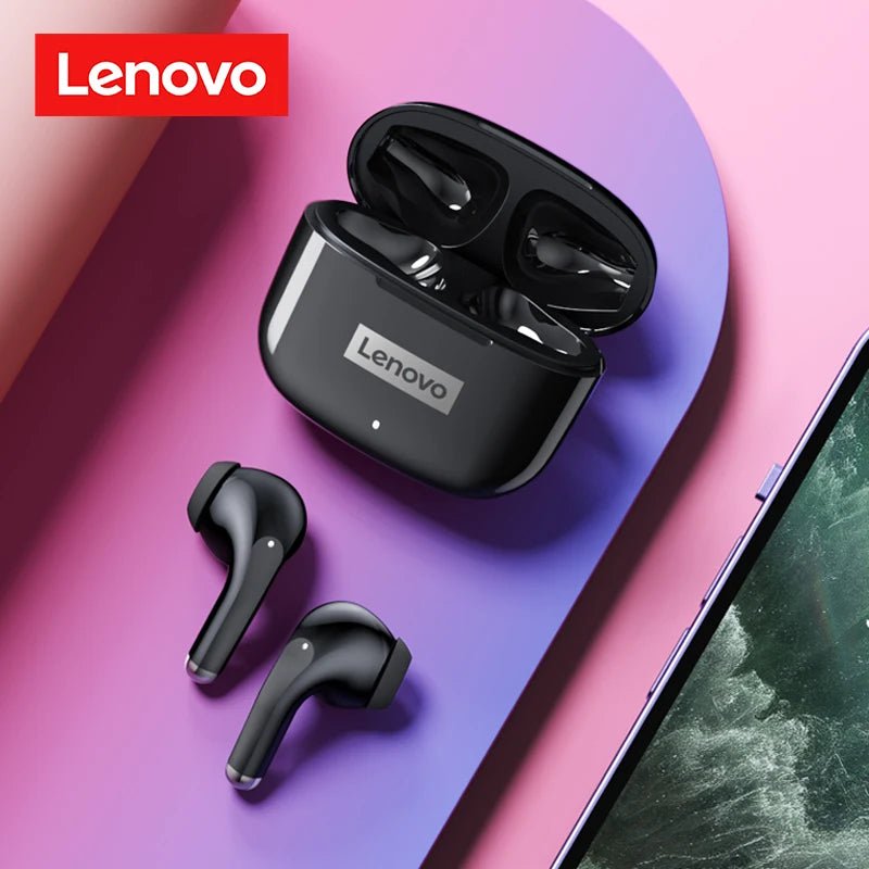 Original Lenovo LP40 Pro TWS Earphones Wireless Bluetooth 5.1 Sport Noise Reduction Headphones Touch Control 250mAH 2022 New - AFFORDABLE QUALITY SHOP