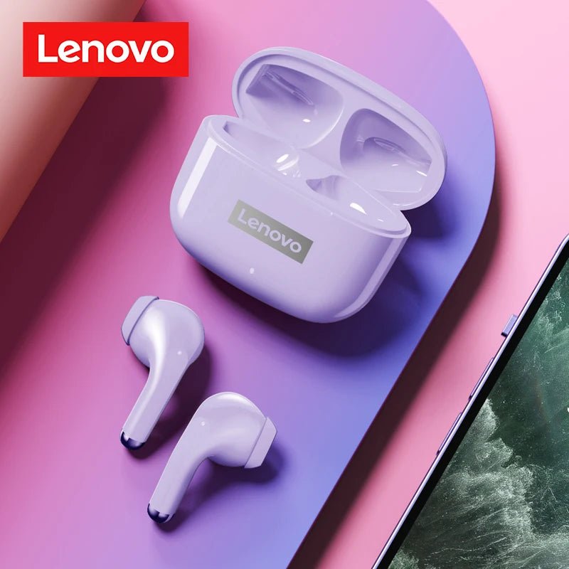 Original Lenovo LP40 Pro TWS Earphones Wireless Bluetooth 5.1 Sport Noise Reduction Headphones Touch Control 250mAH 2022 New - AFFORDABLE QUALITY SHOP