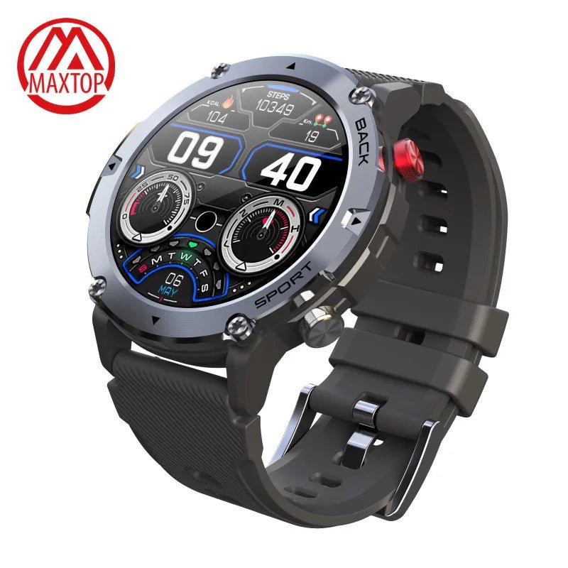 Outdoor Rugged Fitness Tracker Smartwatch Ip68 Waterproof Bluetooth Calling - AFFORDABLE QUALITY SHOP