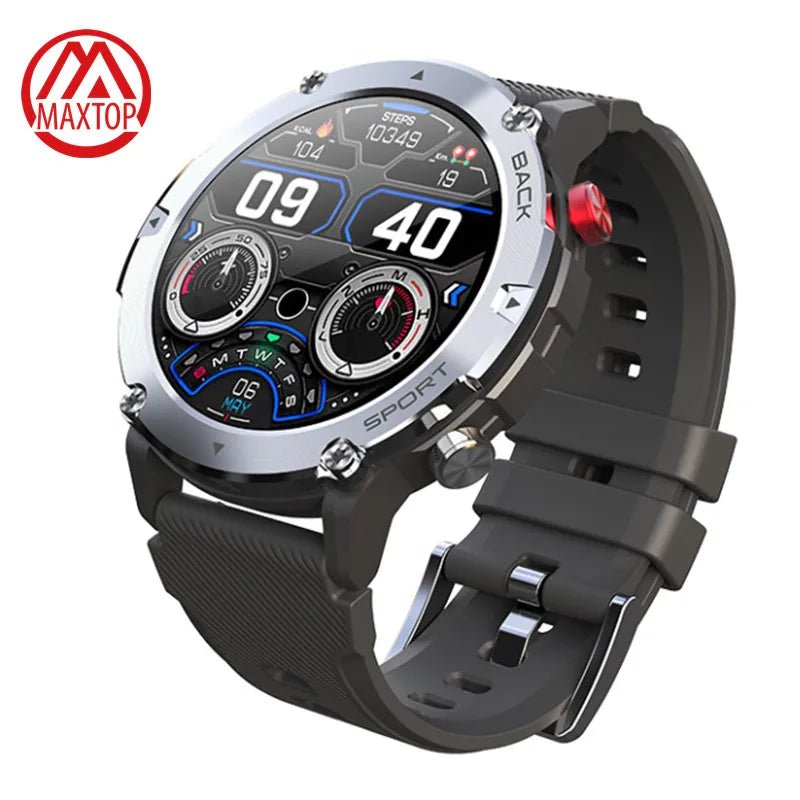 Outdoor Rugged Fitness Tracker Smartwatch Ip68 Waterproof Bluetooth Calling - AFFORDABLE QUALITY SHOP