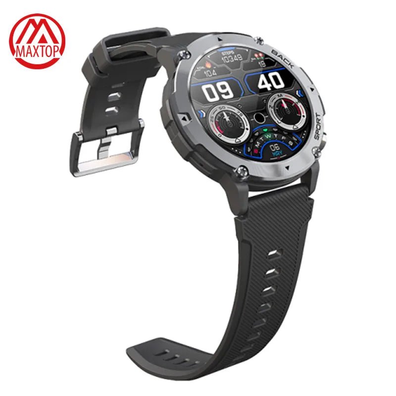 Outdoor Rugged Fitness Tracker Smartwatch Ip68 Waterproof Bluetooth Calling - AFFORDABLE QUALITY SHOP