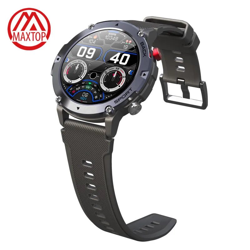 Outdoor Rugged Fitness Tracker Smartwatch Ip68 Waterproof Bluetooth Calling - AFFORDABLE QUALITY SHOP