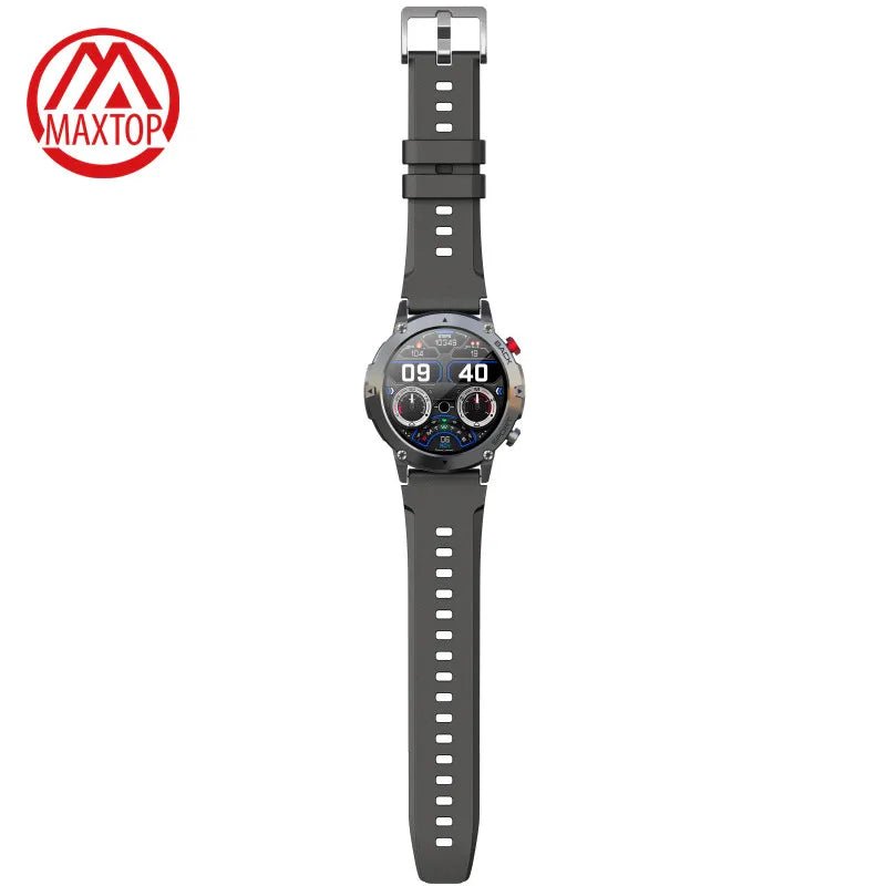 Outdoor Rugged Fitness Tracker Smartwatch Ip68 Waterproof Bluetooth Calling - AFFORDABLE QUALITY SHOP