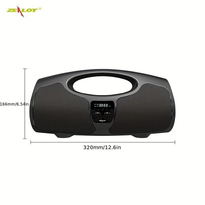 Portable Wireless Speaker with Microphone, Waterproof, 30H Playtime, Booming Bass - ZEALOT P1 - AFFORDABLE QUALITY SHOP