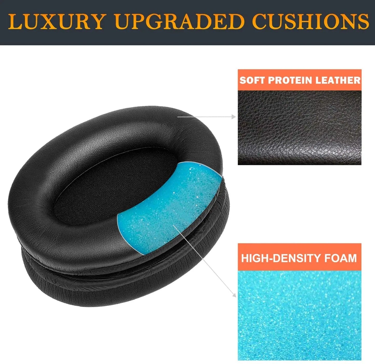 Replacement Earpads For Sony WH-1000XM3 WH 1000XM3 WH1000XM3 Headphones Ear Pads Ear Cushions Accessories Repair Parts Cover - AFFORDABLE QUALITY SHOP