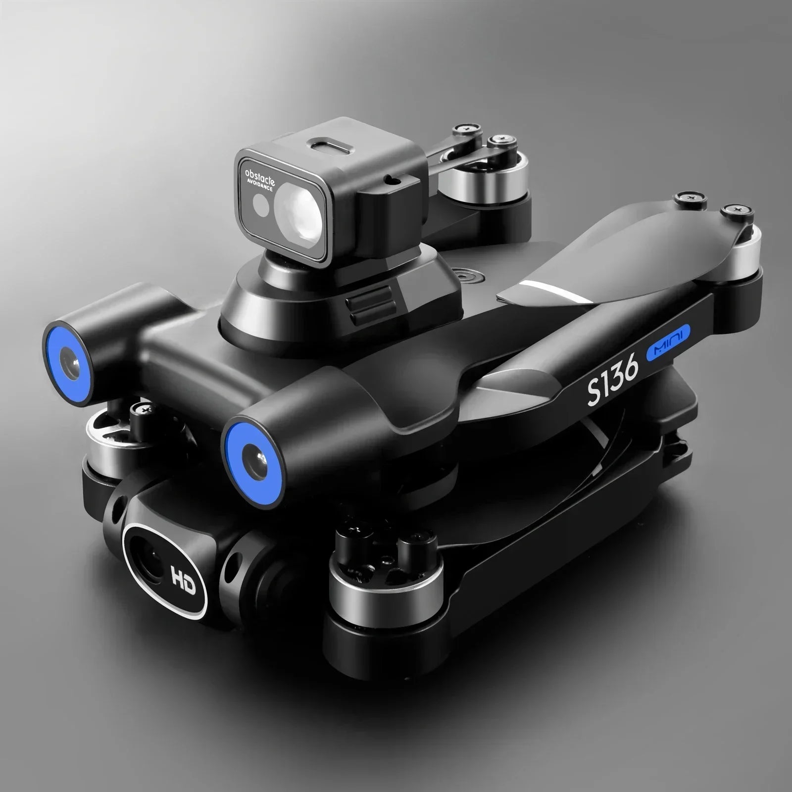 S136 Max GPS Rc Drone 4K HD Dual Camera Professional Photography Obstacle Avoidance Brushless Helicopter Foldable Quadcopter - AFFORDABLE QUALITY SHOP