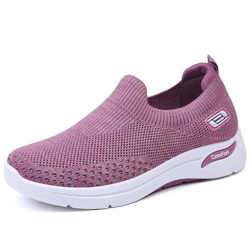 Shoes Women Summer 2022 Breathable Mesh Women Casual Shoes Socks Shoes Soft Sole Flats Fashion Sneakers Shoes Women Loafers - AFFORDABLE QUALITY SHOP