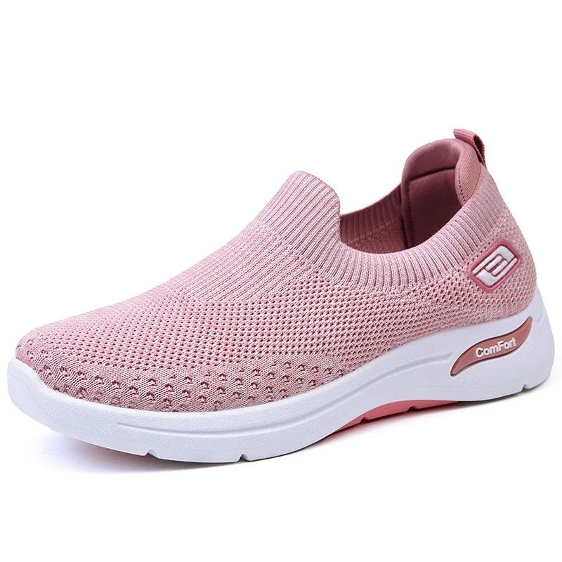 Shoes Women Summer 2022 Breathable Mesh Women Casual Shoes Socks Shoes Soft Sole Flats Fashion Sneakers Shoes Women Loafers - AFFORDABLE QUALITY SHOP