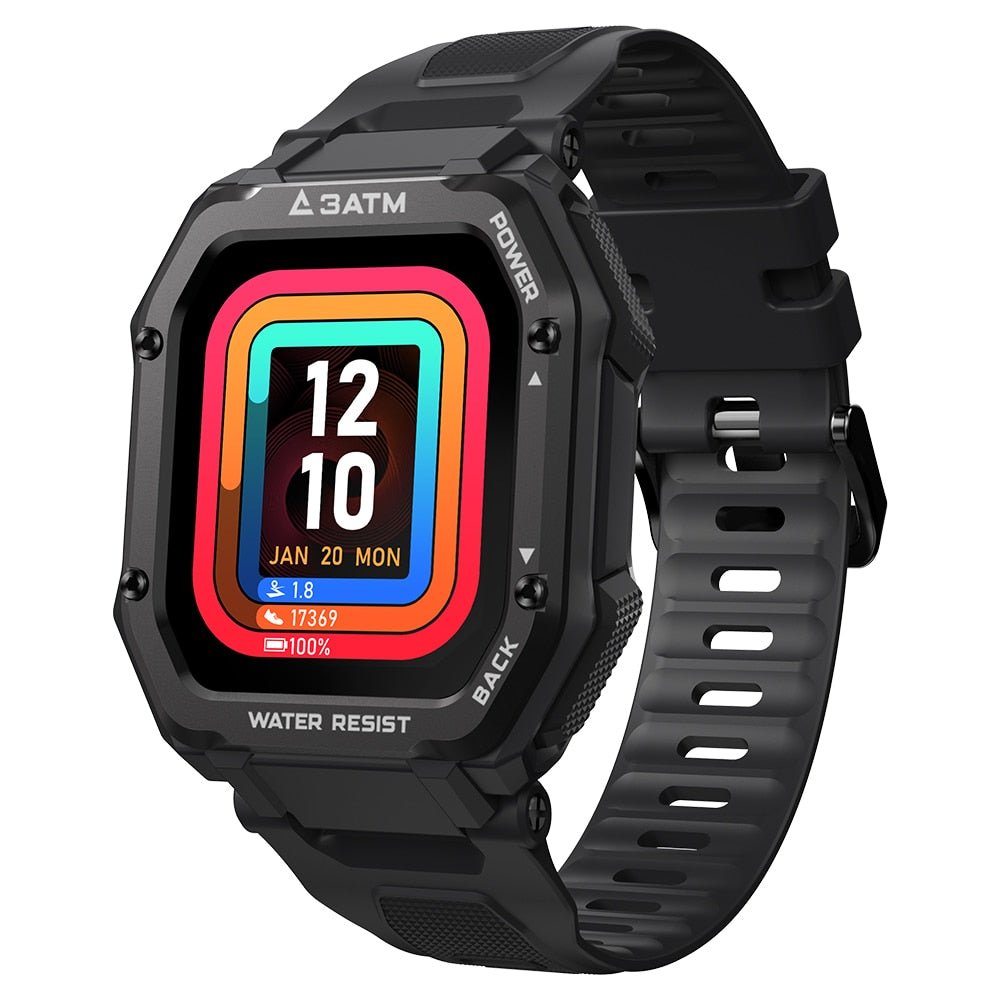 Smart Watch ROCK Rugged Watch For Men Outdoor Sports Waterproof Fitness Tracker Blood Pressure Monitor smartwatch - AFFORDABLE QUALITY SHOP