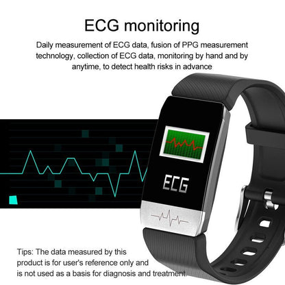 T1 Smart Watch Band With Temperature Immune Measure ECG Heart Rate Blood Pressure Monitor Weather Forecast Drinking Remind - AFFORDABLE QUALITY SHOP