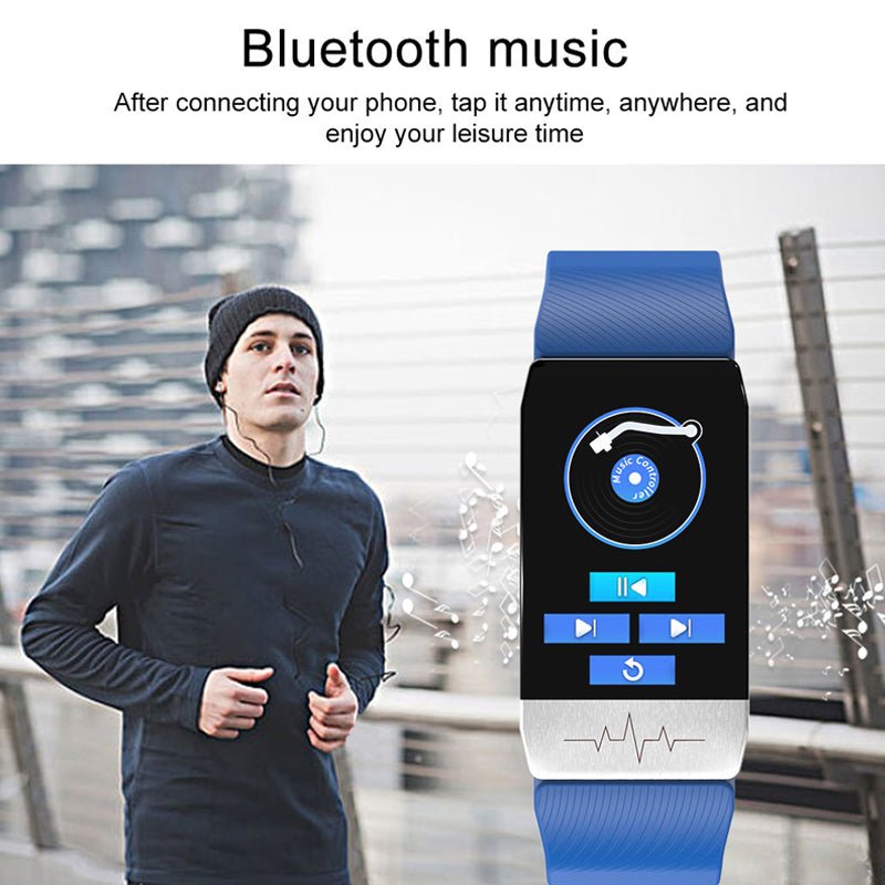 T1 Smart Watch Band With Temperature Immune Measure ECG Heart Rate Blood Pressure Monitor Weather Forecast Drinking Remind - AFFORDABLE QUALITY SHOP