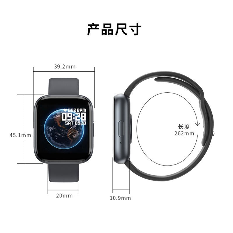 T99 Smart Bracelet Heart Rate Blood Pressure Blood Oxygen Bluetooth Phone Watch Music Bracelet Smart Watch - AFFORDABLE QUALITY SHOP