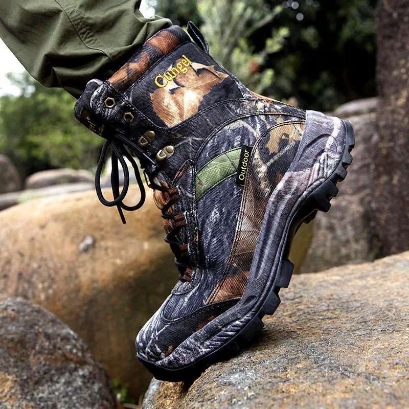 Tactical Winter Camouflage Sneakers Army Combat Boots Military Hiking Shoes Tactical Desert Training Size 46 Anti-Slip Trekking - AFFORDABLE QUALITY SHOP