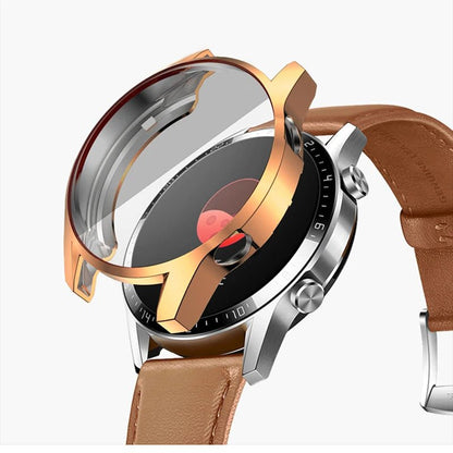 TPU Case for Huawei watch GT 2 46mm strap band Watch GT / GT2 46 mm soft Plated All-Around Screen Protector cover bumper Cases - AFFORDABLE QUALITY SHOP