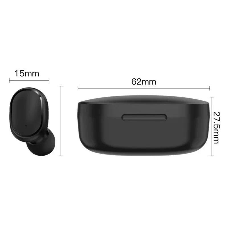 TWS E6S Bluetooth Earphones Wireless bluetooth headset Noise Cancelling Headsets With Microphone Headphones For Xiaomi Redmi - AFFORDABLE QUALITY SHOP