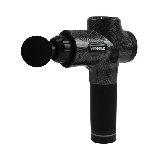 VERPEAK Massage Gun - LCD - 17V (Carbon-Fibre) - AFFORDABLE QUALITY SHOP