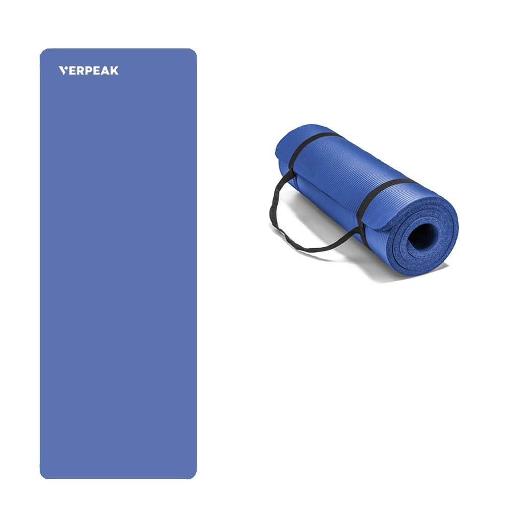 VERPEAK NBR Yoga Mat 2.0CM (Dark Blue) - AFFORDABLE QUALITY SHOP