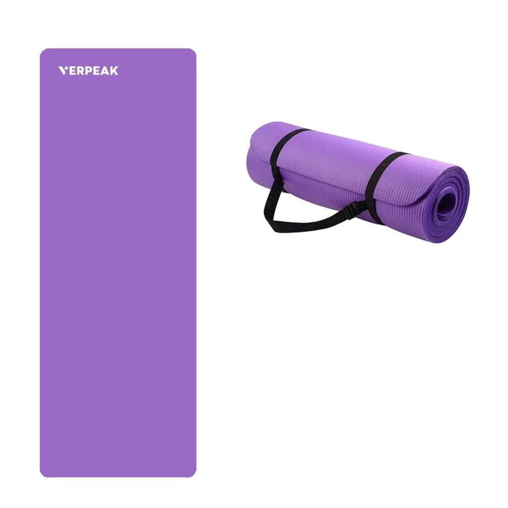 VERPEAK NBR Yoga Mat 2.0CM (Purple) - AFFORDABLE QUALITY SHOP