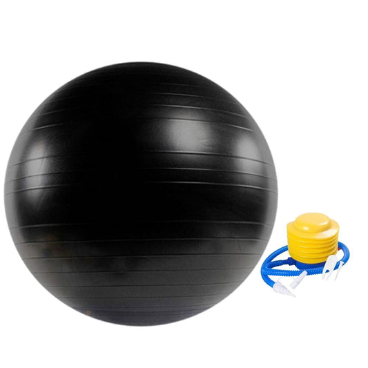 VERPEAK Yoga Ball 55cm (Black) - AFFORDABLE QUALITY SHOP