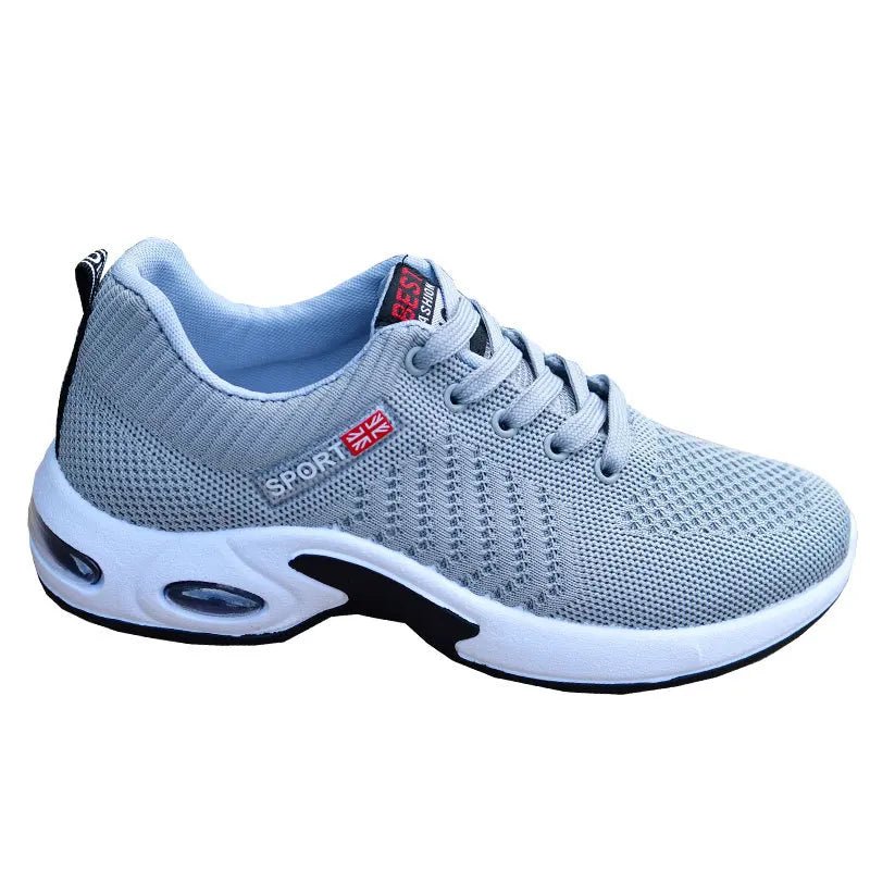 Vulcanized Shoes Male Sneakers 2023 Fashion Summer Air Mesh Breathable Wedges Sneakers For Men Plus Size - AFFORDABLE QUALITY SHOP