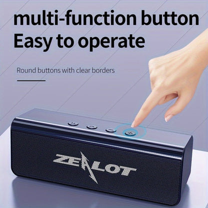 Waterproof Wireless Speaker, Dual Pairing, 10W Subwoofer, 10H Playtime, Booming Bass - Zealot S31 - AFFORDABLE QUALITY SHOP