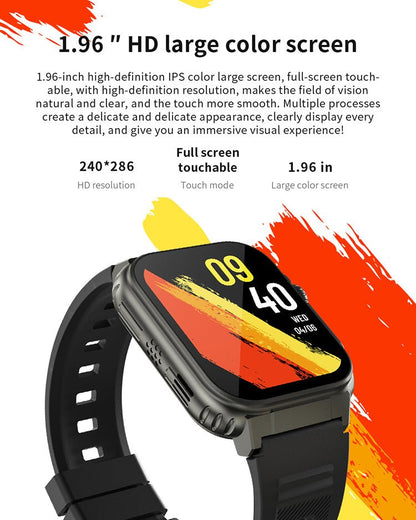 Wholesales smartwatch A70 1.96Inch full touch bt call sport watch A70 best design smart watch bands - AFFORDABLE QUALITY SHOP