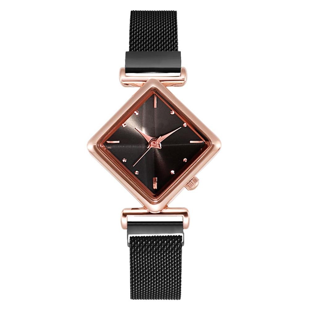 Women Square Watch Luxury Ladies Quartz Magnet Buckle Gradient Color Watches Relogio Feminino For Gift Clock - AFFORDABLE QUALITY SHOP