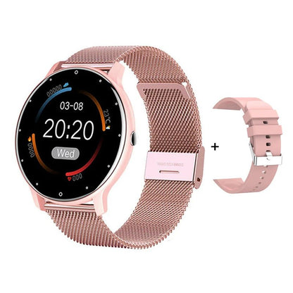 Women's smart watches Real-Time Weather Forecast Activity Tracker Whatsapp Notification Reminder IP67 Waterproof Smartwatches - AFFORDABLE QUALITY SHOP