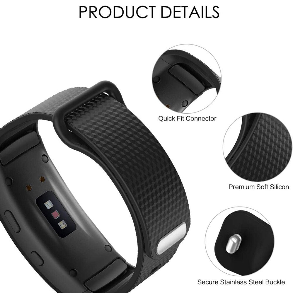 YAYUU Silicone Watch Band For Samsung Gear Fit 2 Pro fitness Replacement Wrist Strap For Samsung Gear Fit2 SM-R360 Bracelet - AFFORDABLE QUALITY SHOP