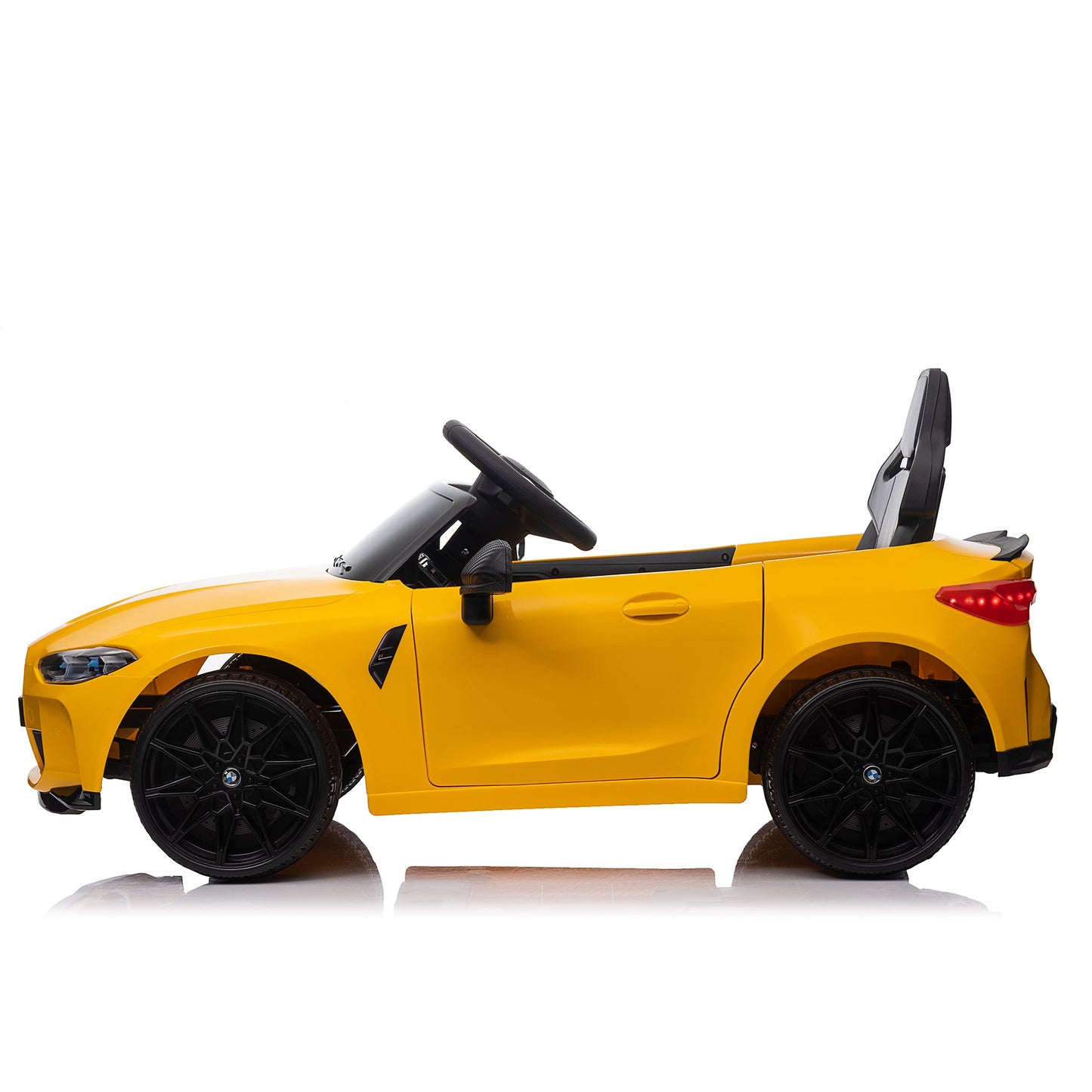 Yellow BMW M4 12v Kids ride on toy car 2.4G W/Parents Remote Control Three speed adjustable - AFFORDABLE QUALITY SHOP